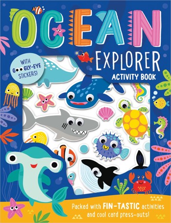 Ocean Explorer Activity Book (With Googly-Eye Stickers) - Alexandra Robinson