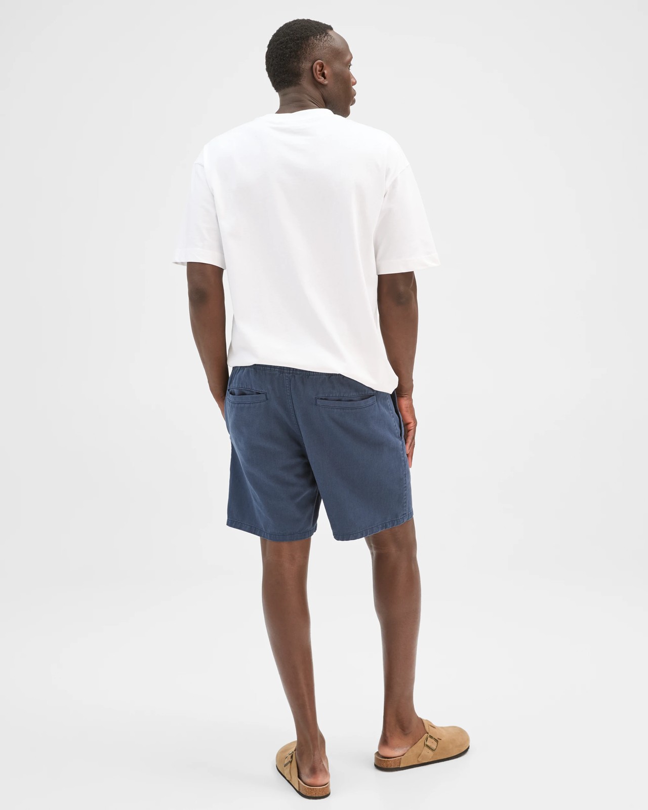 Commons Australian Cotton Twill Volley Shorts - Ombre Blue 6 of 6
