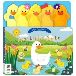Five Little Ducks Finger Puppet Book product image