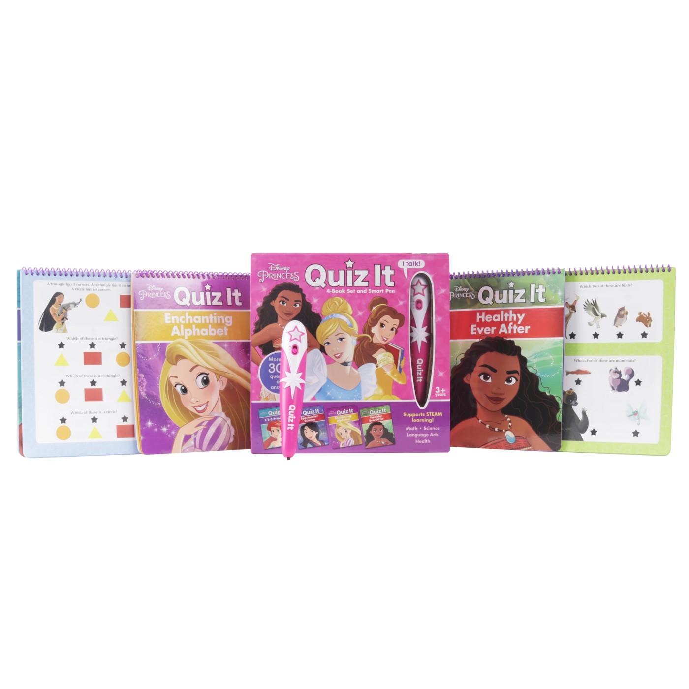 Disney Princess: Quiz it 4-Book Set and Smart Pen 3 of 6