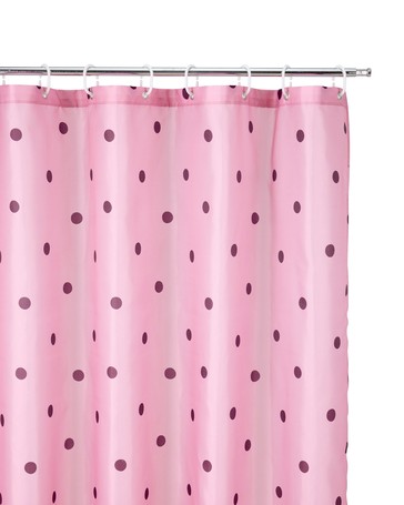 Anko Polka Dot Shower Curtain - 180cm x 180cm