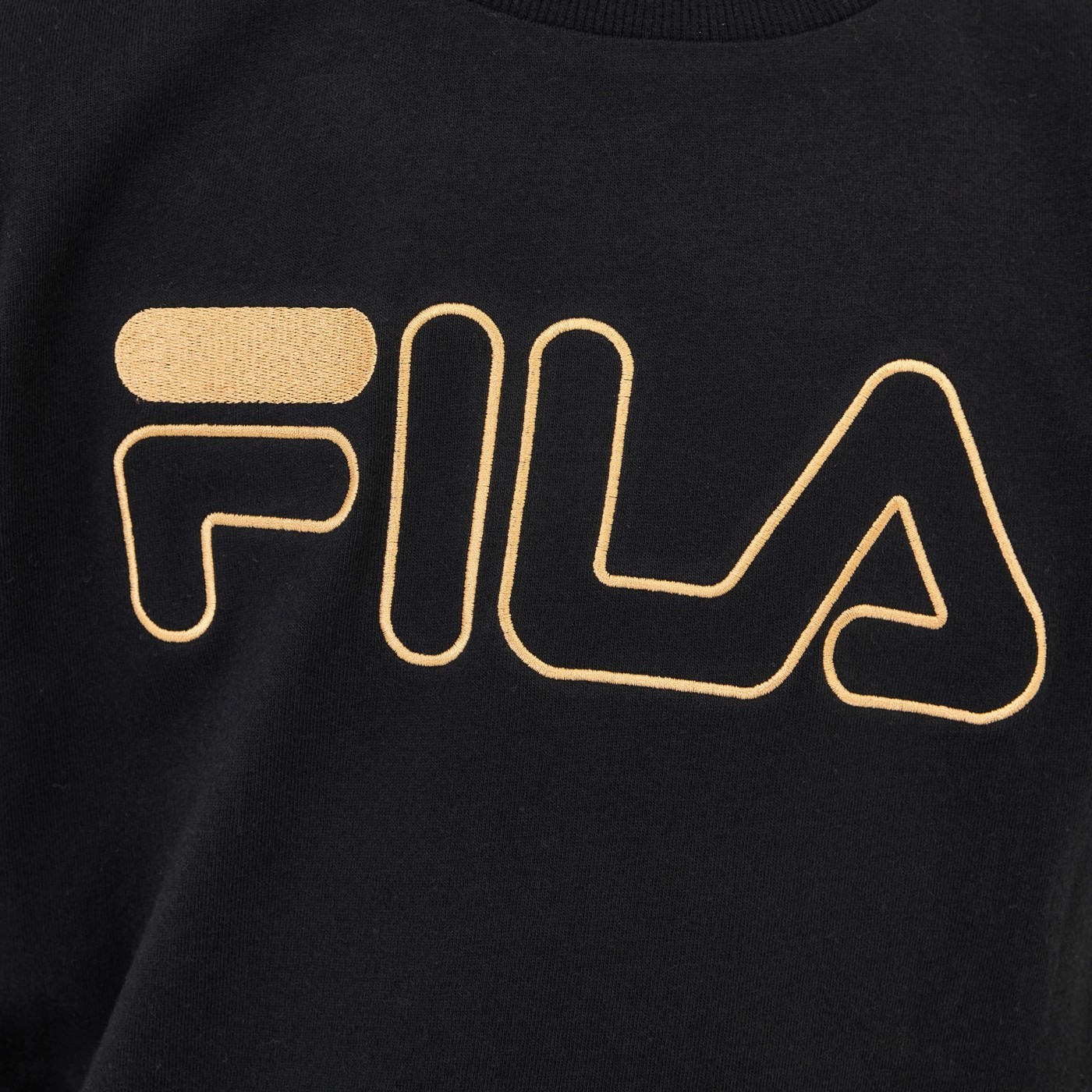 Gold sales fila shirt