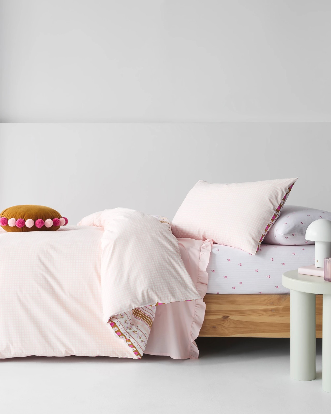 Delilah Floral Australian Cotton Quilt Cover Set 2 of 3