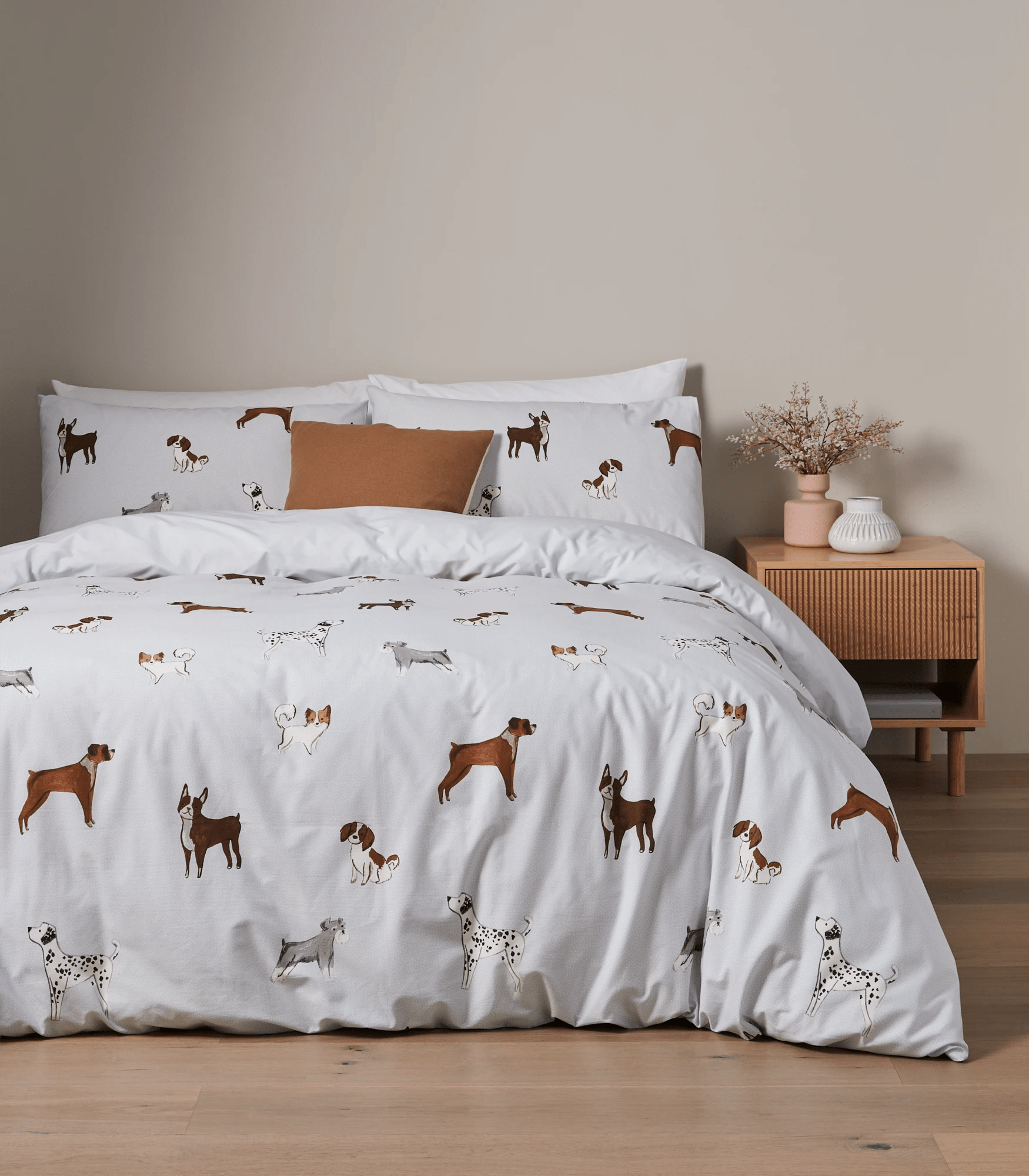 Duvet hotsell cover dog