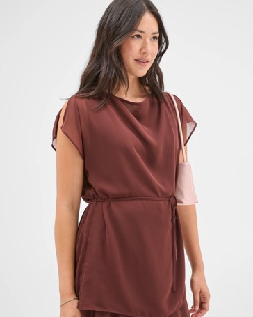 Preview Sheer Soft Drape Blouse