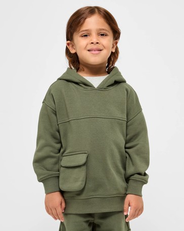 Oversize Cargo Pocket Hoodie