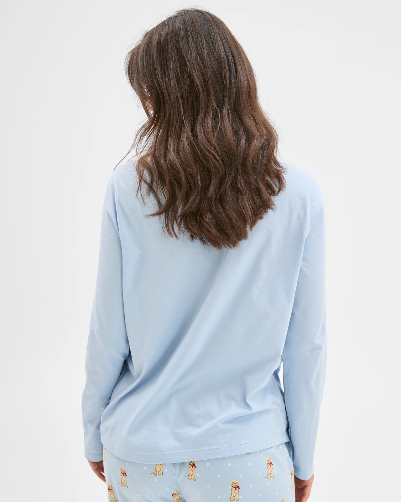 Australian Cotton Long Sleeve Slogan Sleep T-Shirt - Golden Retriever 5 of 5