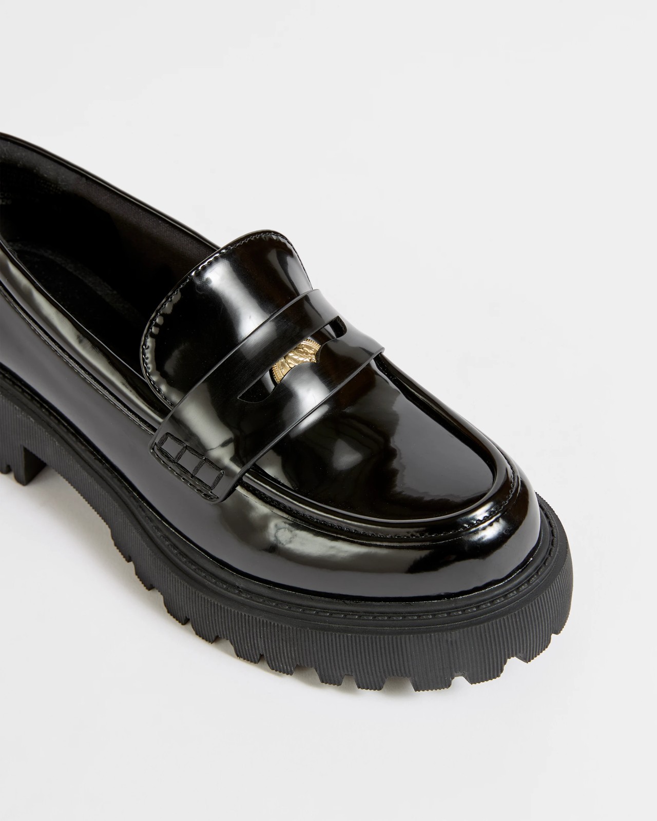 Coin Chunky Loafer - Lenny - Black 3 of 3