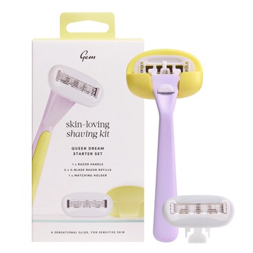 Gem Queen Dream Starter Set Skin-Loving Shave Kit