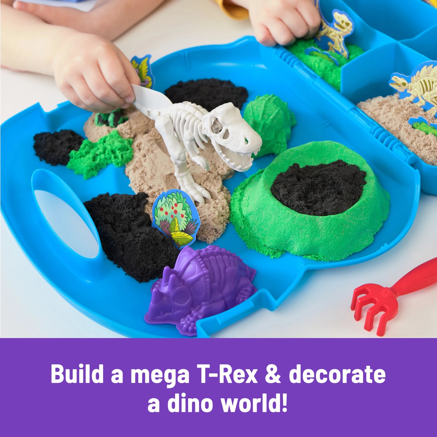 Kinetic Sand Dino Fossil Dig Case 2 of 6