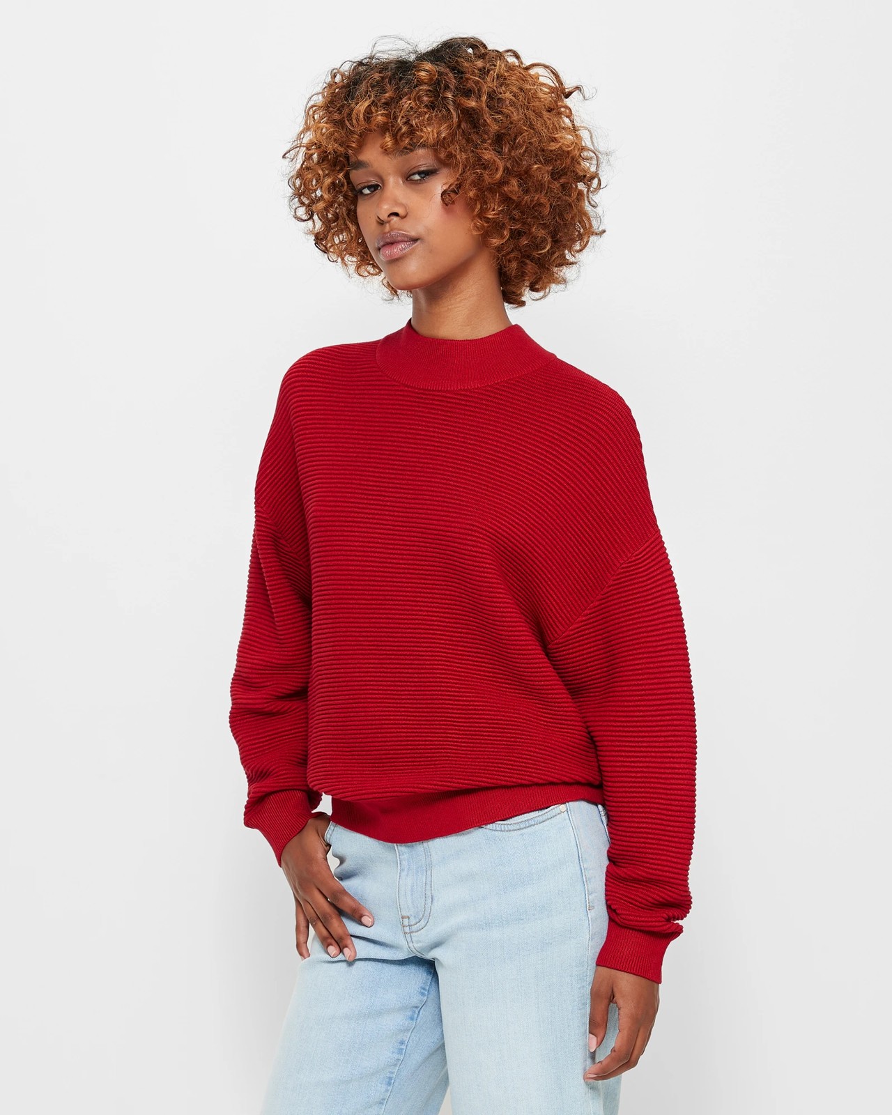 Petites Funnel Neck Jumper - Dannii Minogue | Target Australia