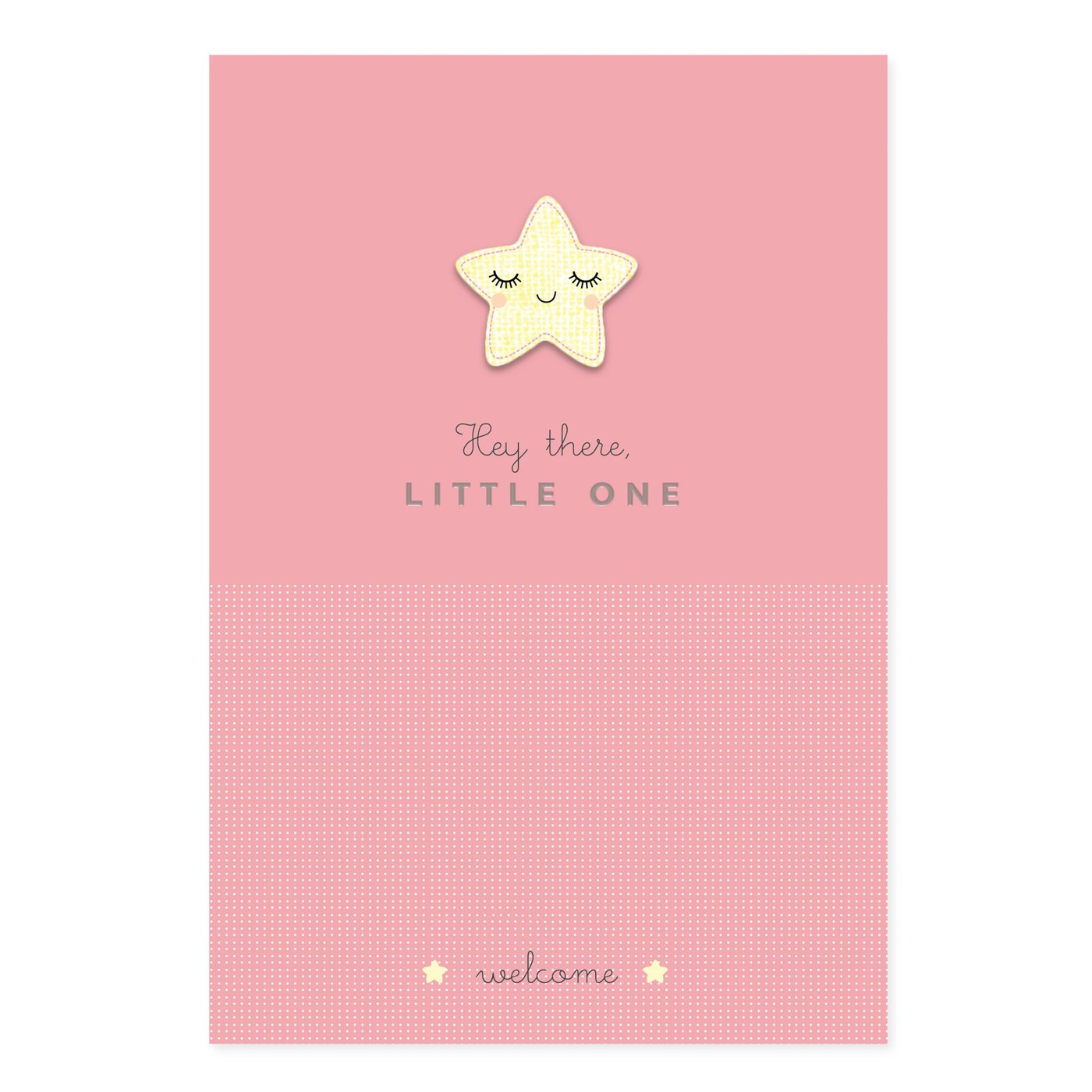 Hallmark Baby Girl Card - Star Face 3 of 3