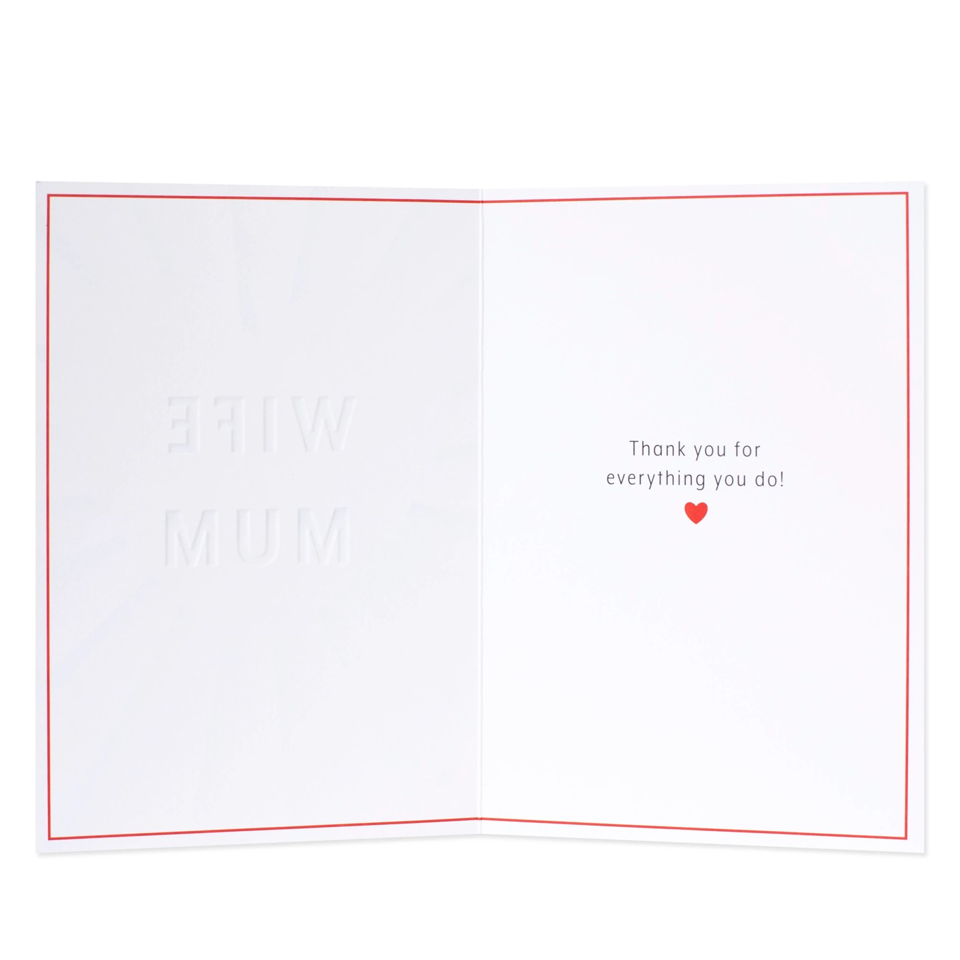 Hallmark Card - Best Wife Best Mum 2 of 3