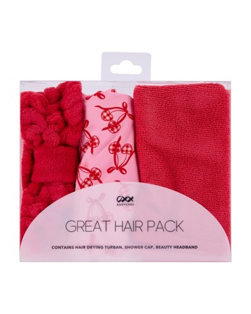OXX Bodycare Great Hair Pack - Cherry Red