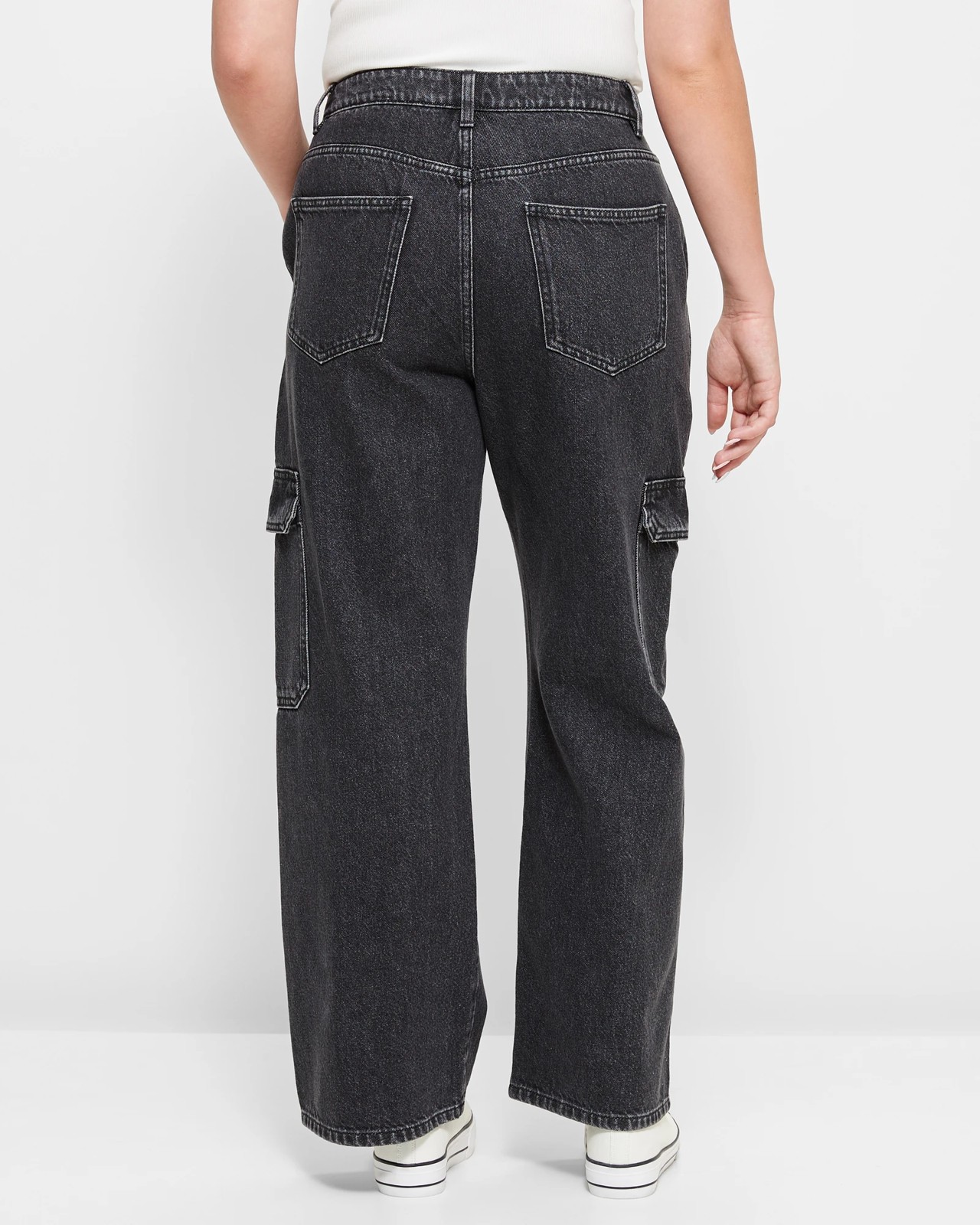 Denim Cargo Pants - Lily Loves