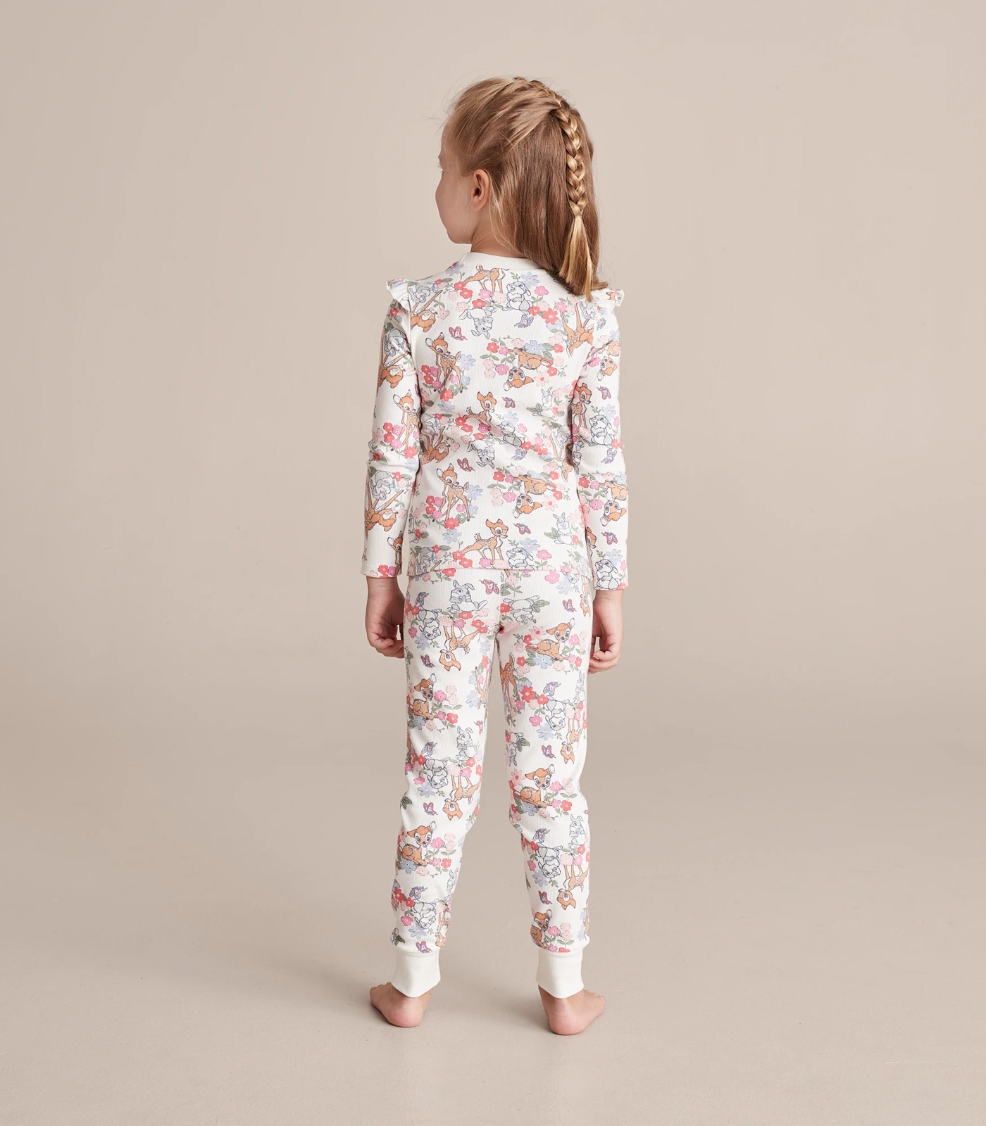 Disney Bambi Cotton Rib Pyjama Set 4 of 5