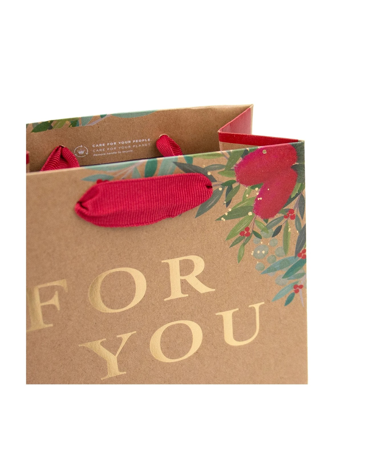 Hallmark Christmas Native Gift Bag - Small 3 of 3