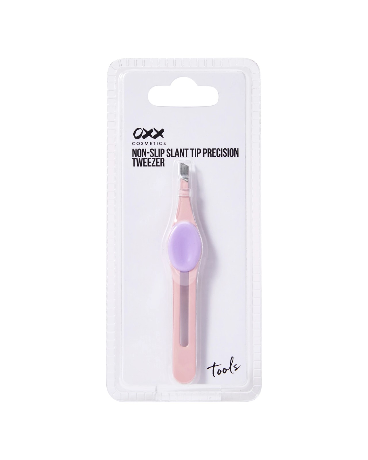 OXX Cosmetics Non-Slip Slant Tip Precision Tweezer 3 of 4
