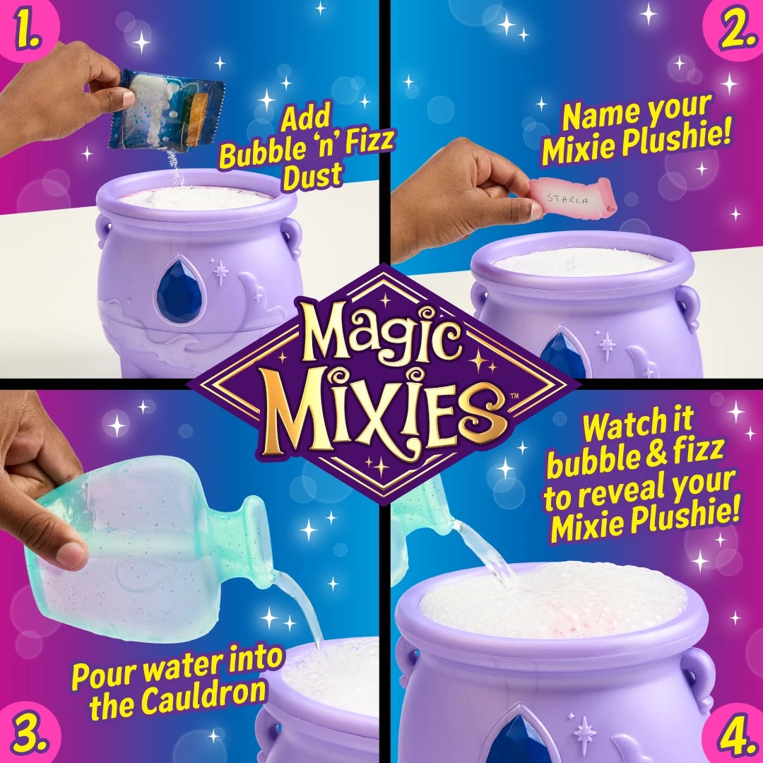 Magic Mixies Mixlings Fizz & Reveal Cauldron - Assorted*