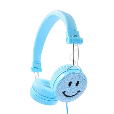 Anko Kids Patch Wired Headphones - Blue