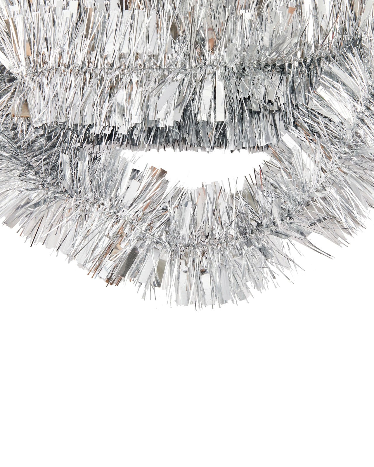 Anko 6m Silver Christmas Tinsel 2 of 4