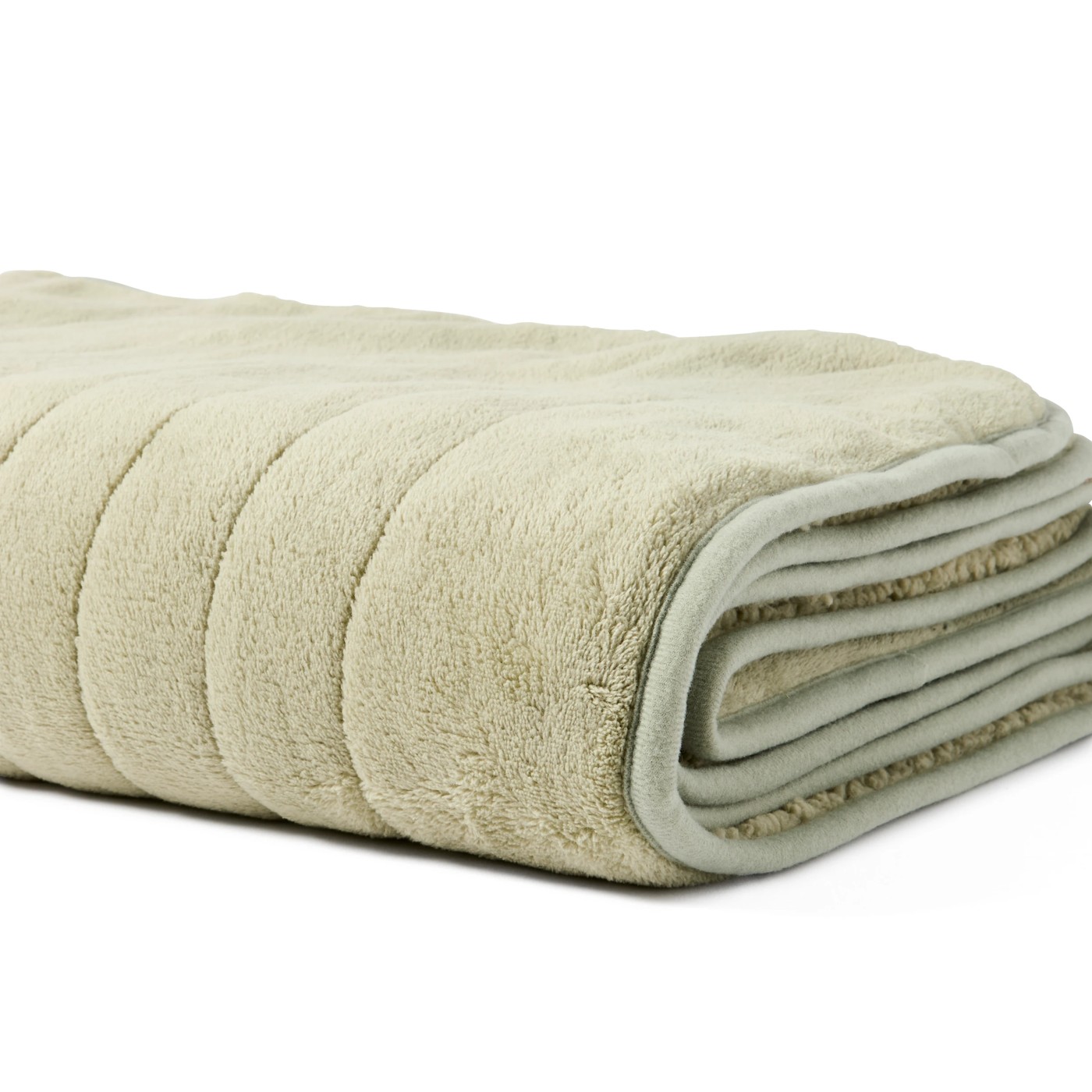 Anko Heated Throw Sherpa - Green 3 of 5