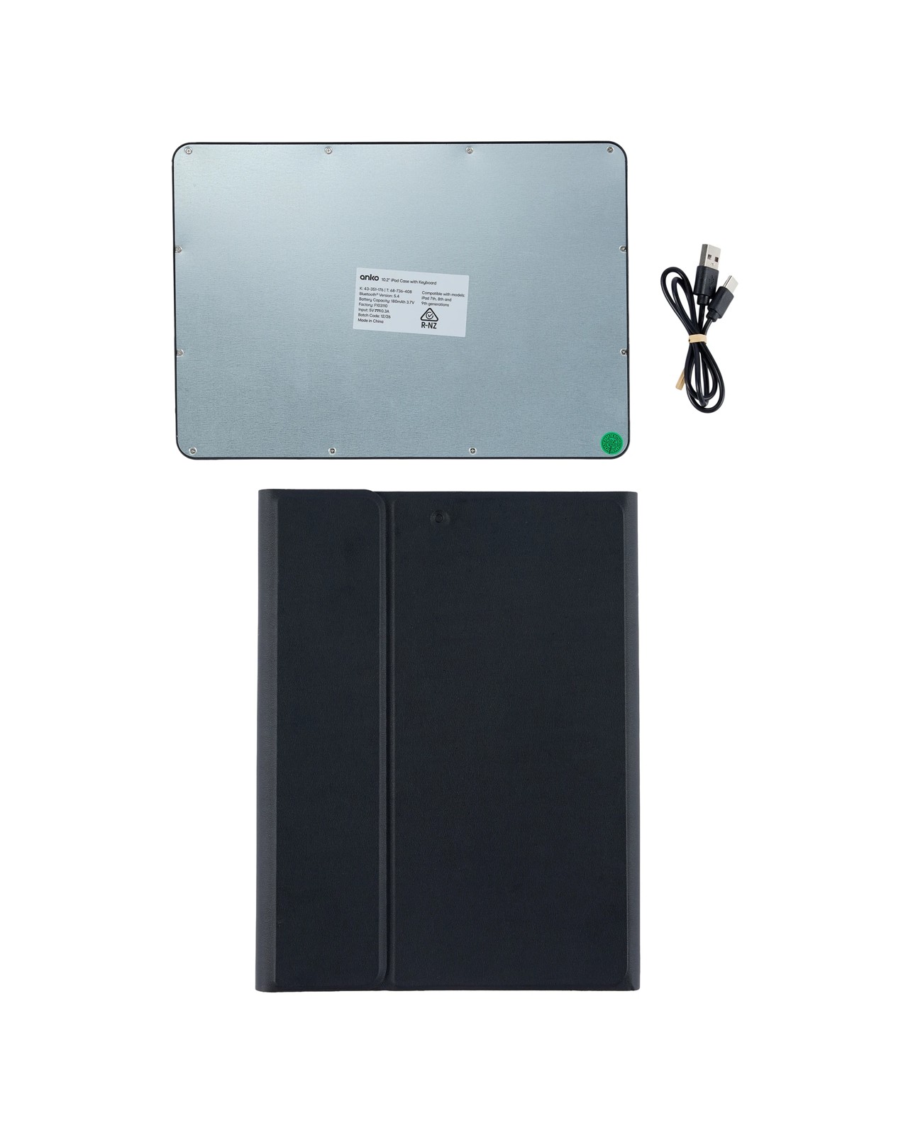 iPad Case with Keyboard, 10.2" - Anko 5 of 6