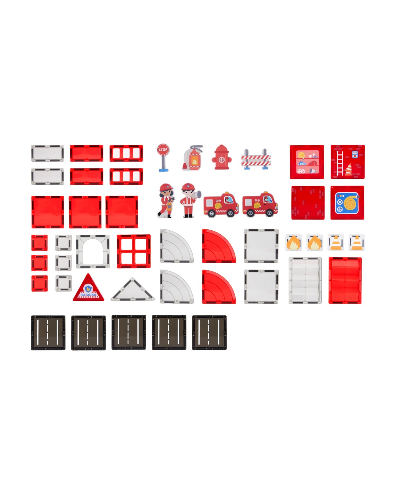 Anko 48 Pieces Magnetic Fire Playset 5 of 5