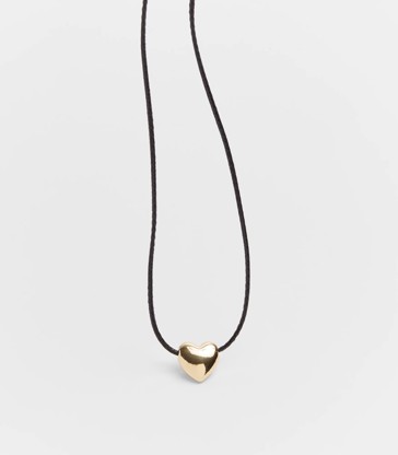 Lily Heart Necklace