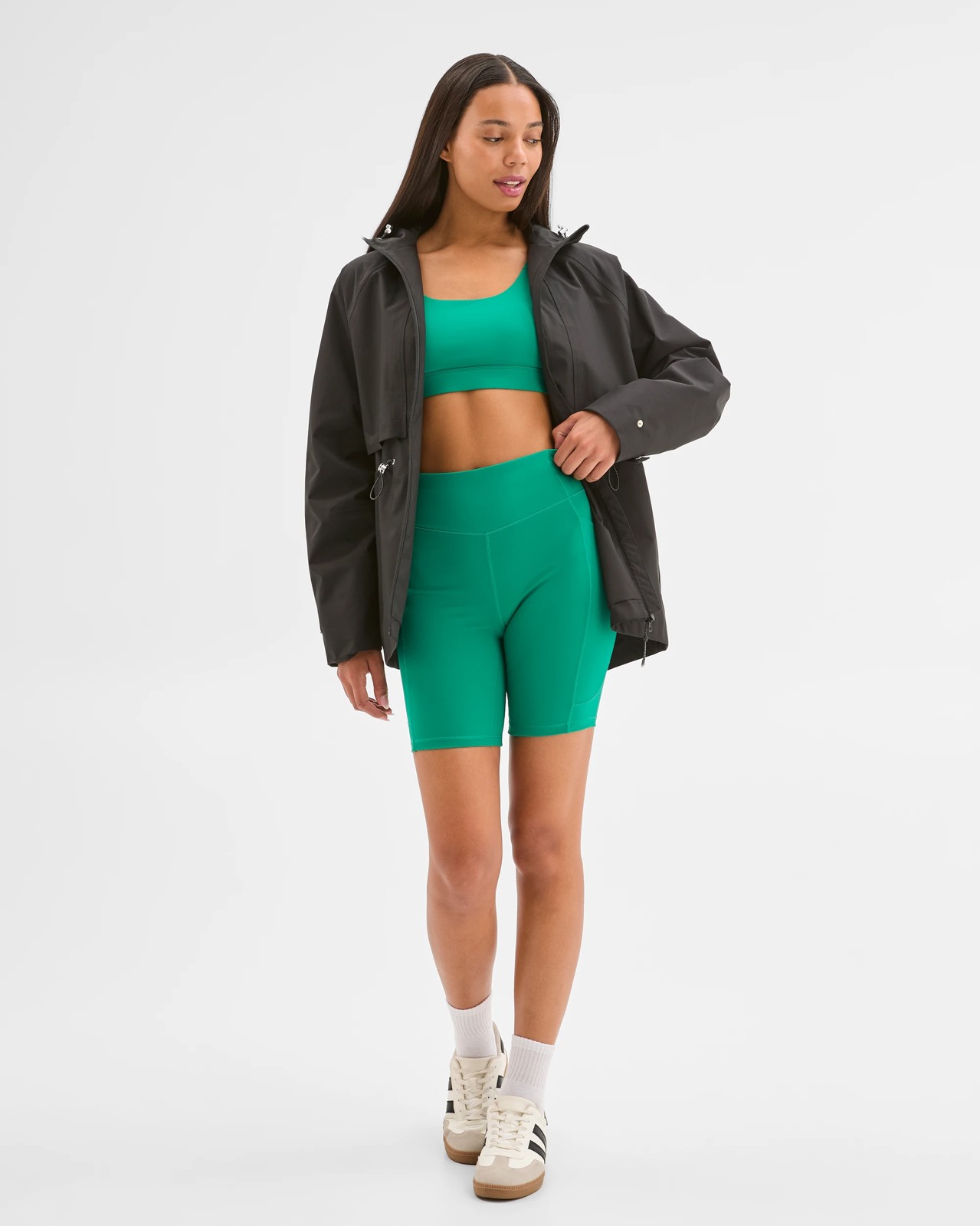 Waterproof Longline Jacket - Black 3 of 6