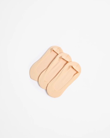 3 Pack Invisible Footlet Socks