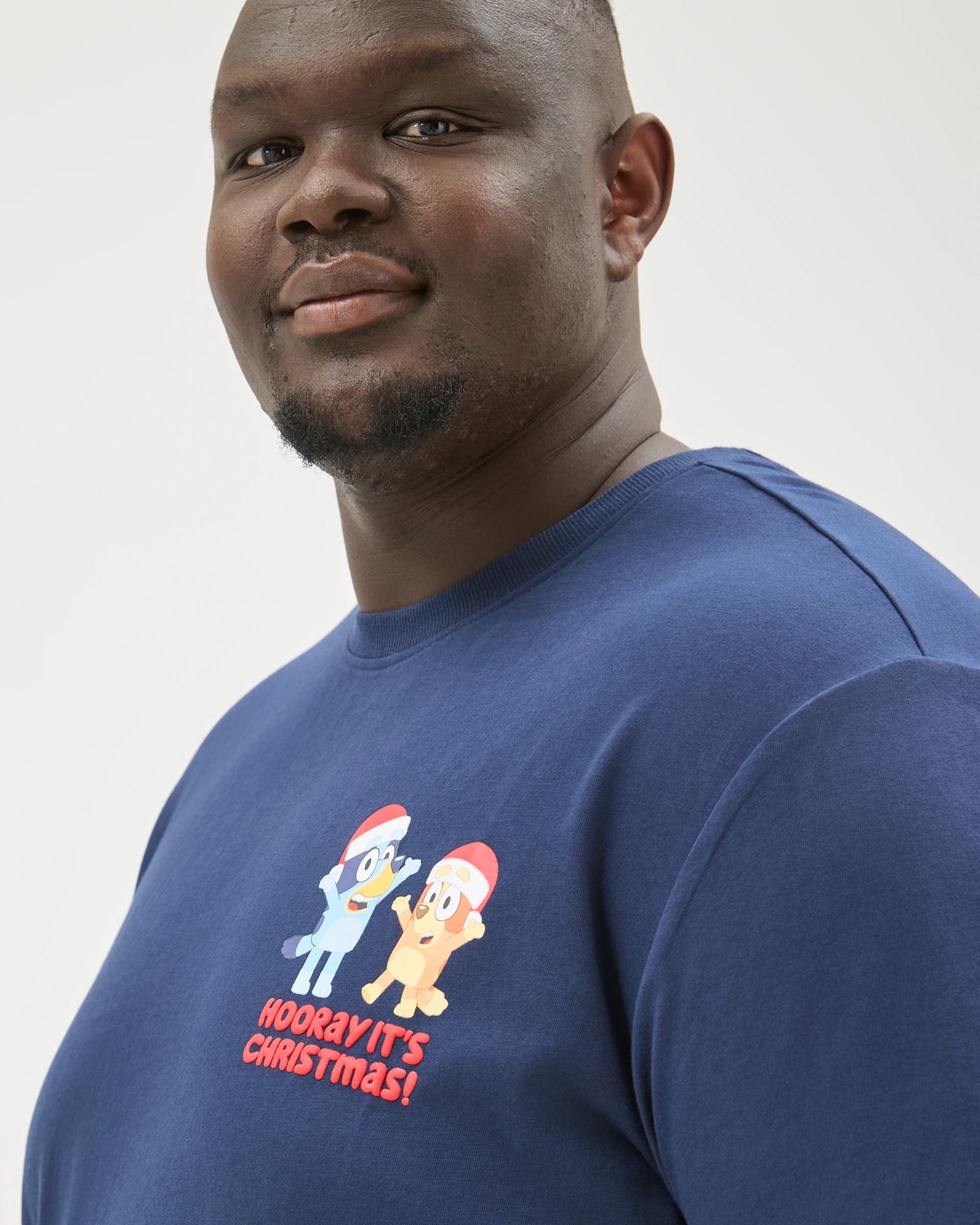 Licensed Bluey Christmas Plus Size T-Shirt 3 of 6