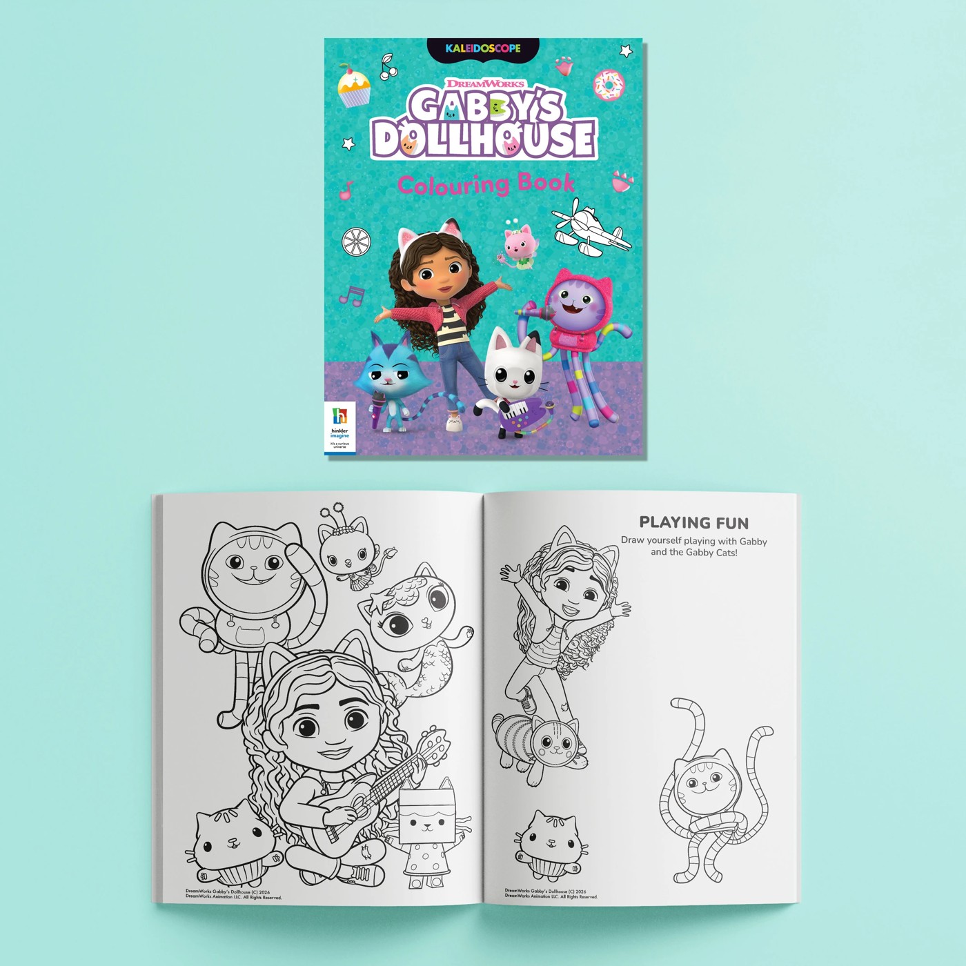 Kaleidoscope DreamWorks: Gabby's Dollhouse Colouring and Activity Kit - Book 5 of 6