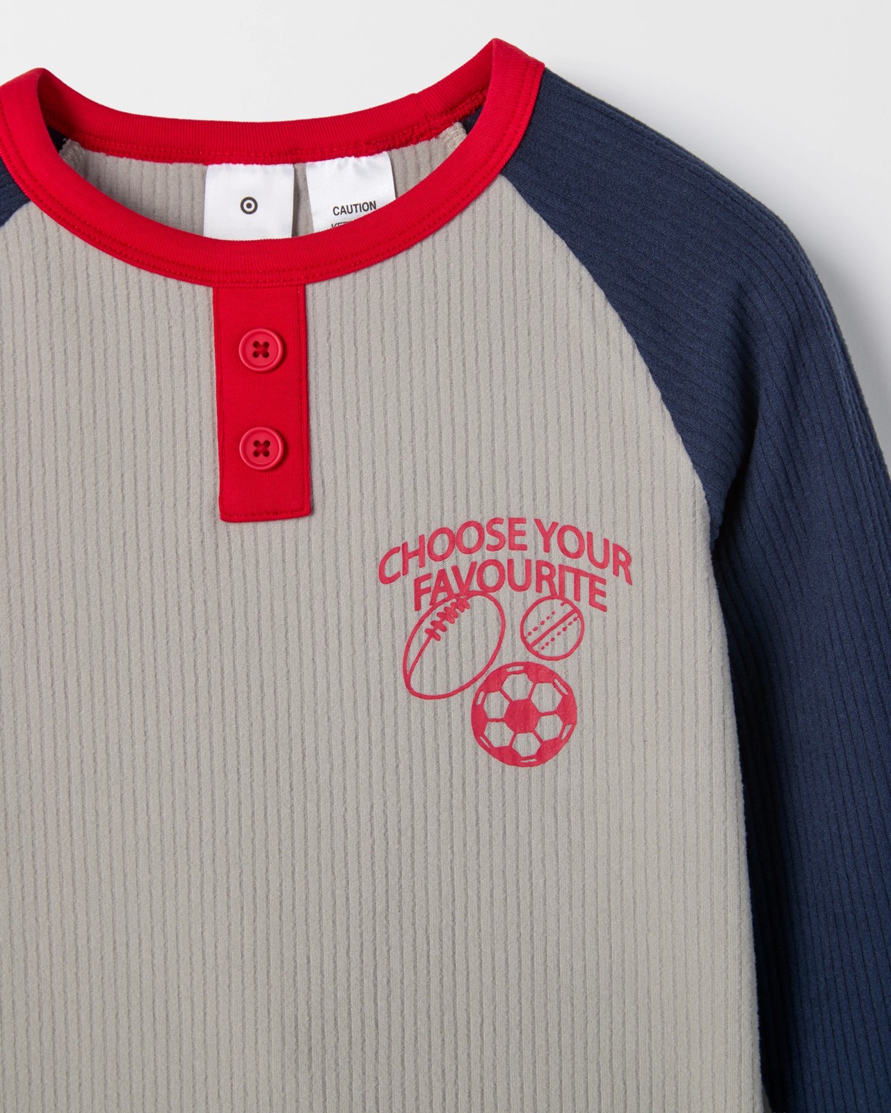 Younger Boys Ribbed Knit Pyjama Set 2 of 3