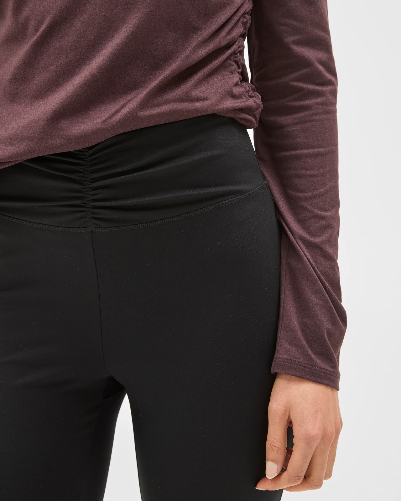 Active Studio Soft Ruched Bike Shorts - Black 4 of 6