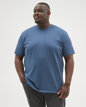 Plus Size Australian Cotton Crew T-Shirt