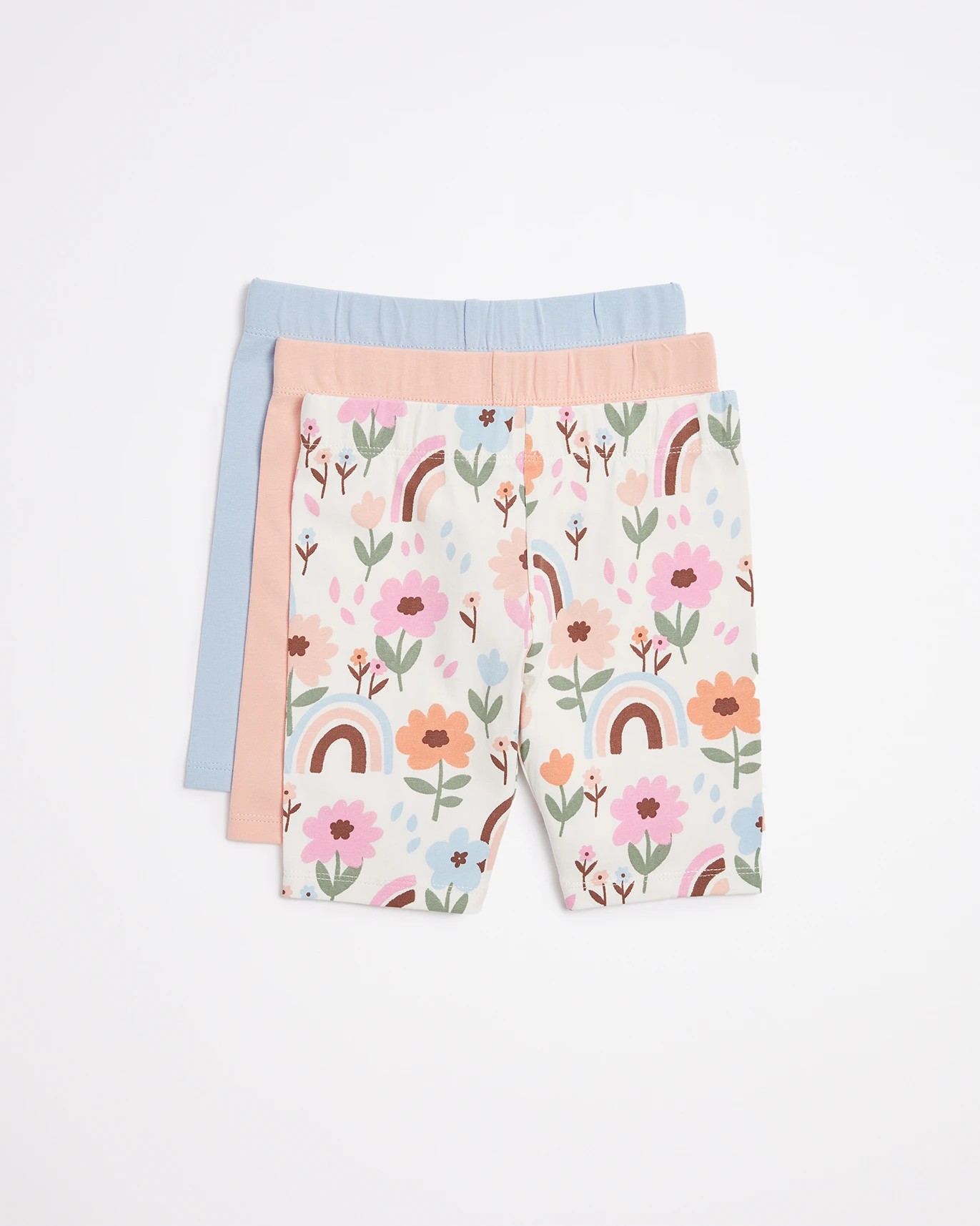 Printed boxer shorts 3 pack - Teenage girl