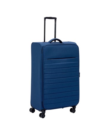 Anko 71cm 8 Wheels Lightweight Quilted Soft Case - Blue