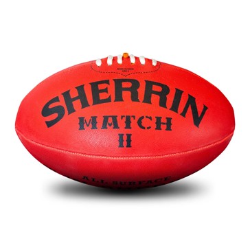 Sherrin Match 2 All-Surface Size 3 Red Football