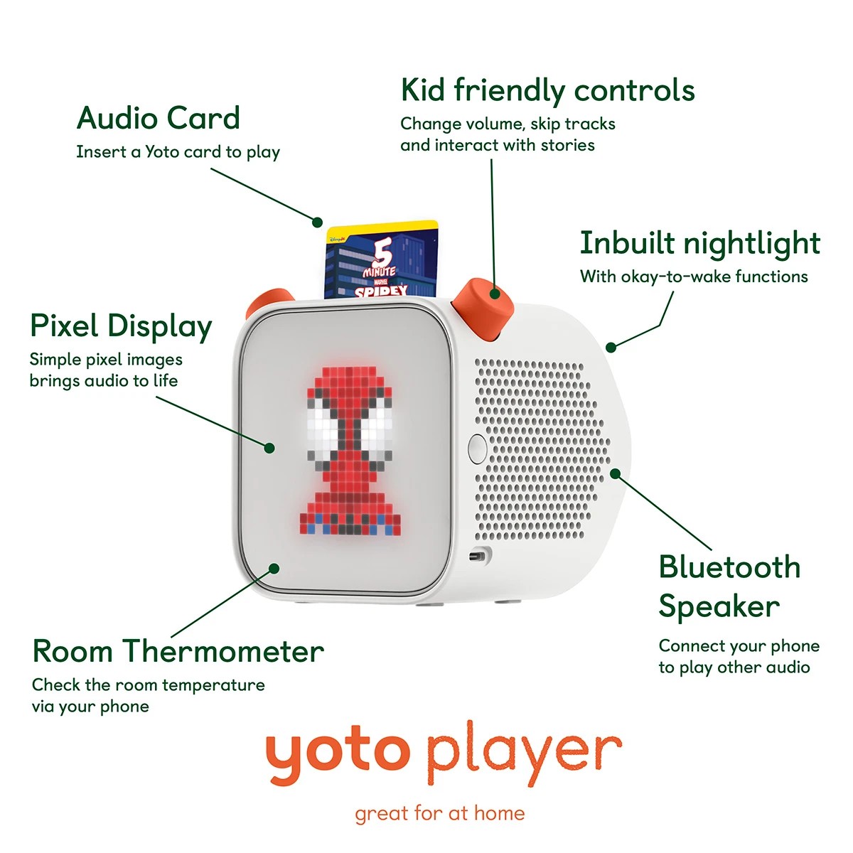 Yoto: Disney Jr. 5 Minute Marvel Spidey and his Amazing Friends Stories 4 of 5