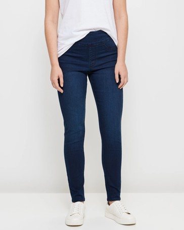 Curve Full Length Denim Jeggings