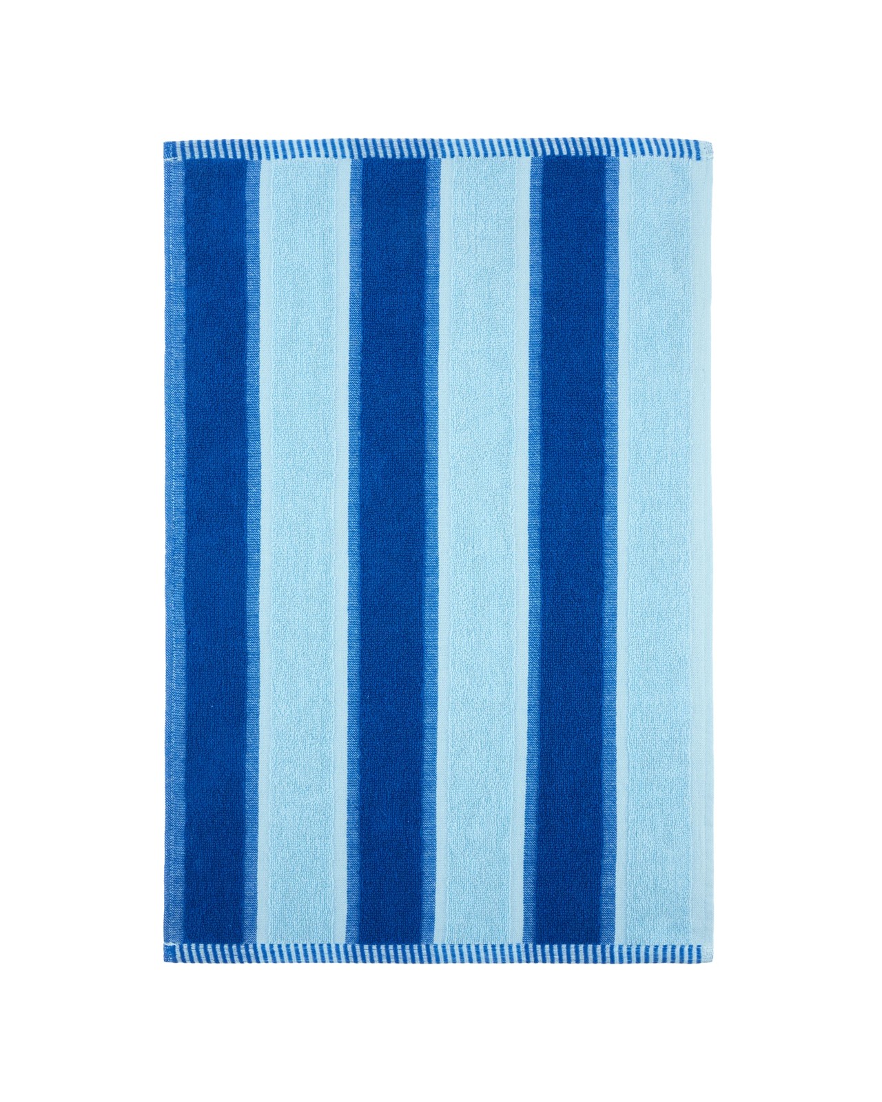 Anko 4 Pack Blue Stripe Terry Tea Towels 3 of 5