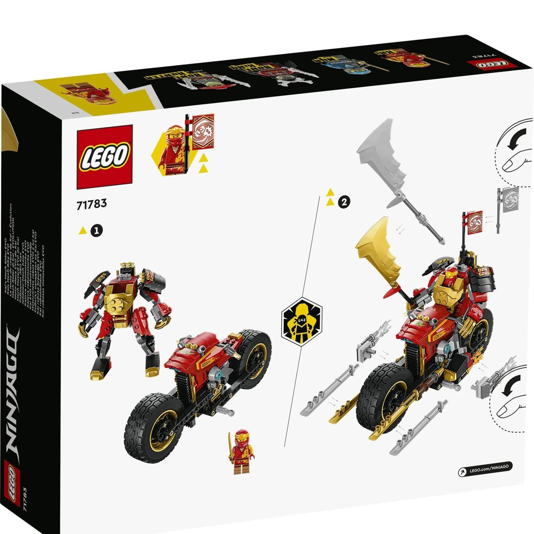 LEGO® Ninjago Kai's Mech Rider EVO 71783 | Target Australia