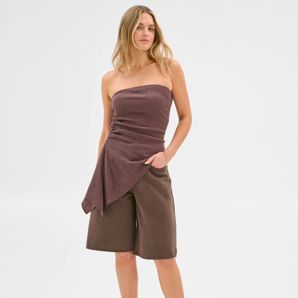 Lily Loves Strapless Textured Top product image