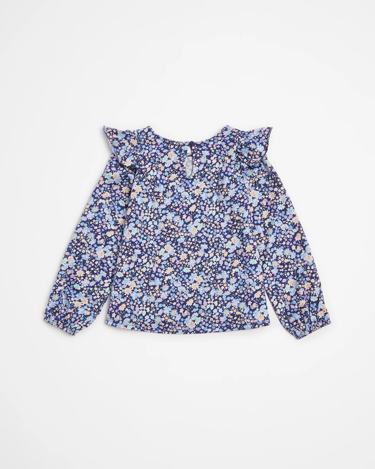 Frill Jersey Long Sleeve Top 3 of 3