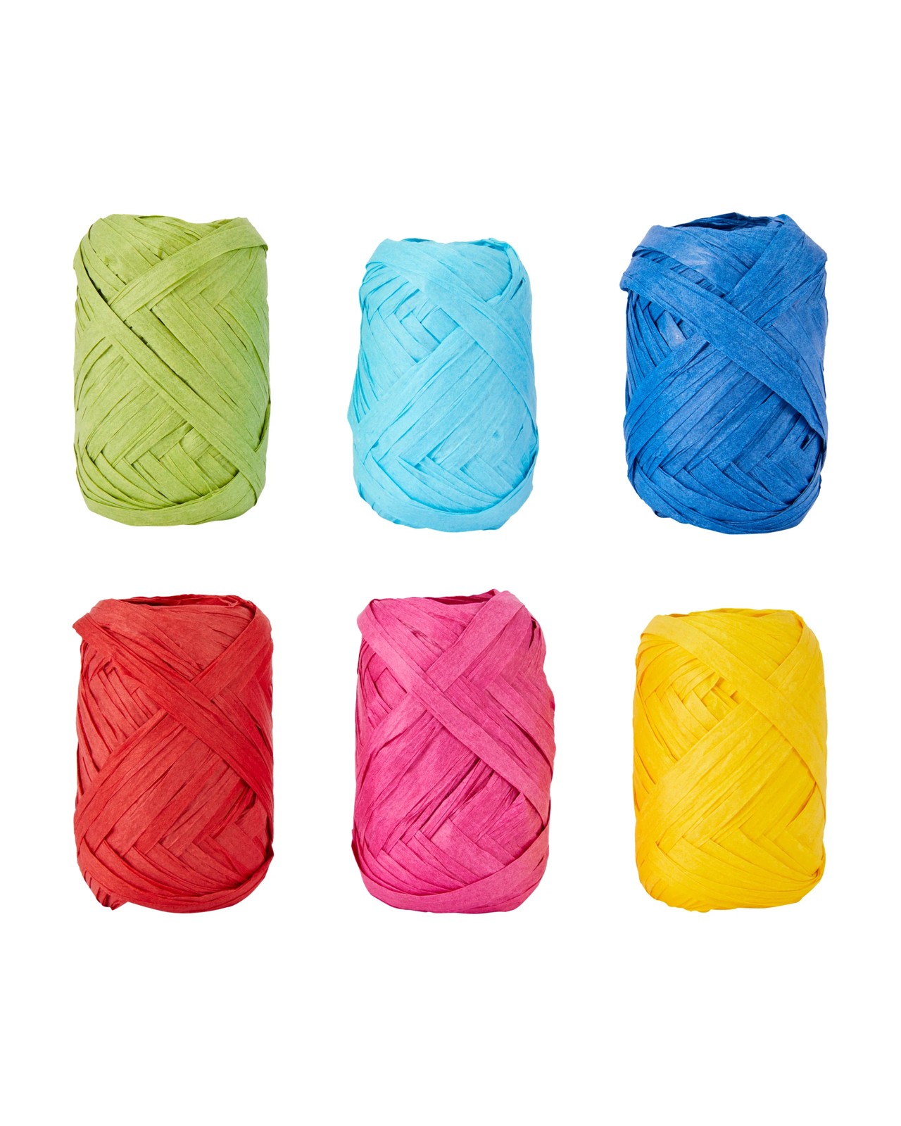 6 Piece Paper Ribbons, Bright - Anko 2 of 2