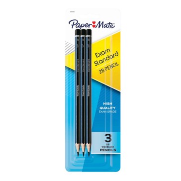 Paper Mate Woodcase 2B Pencils - 3 Pack