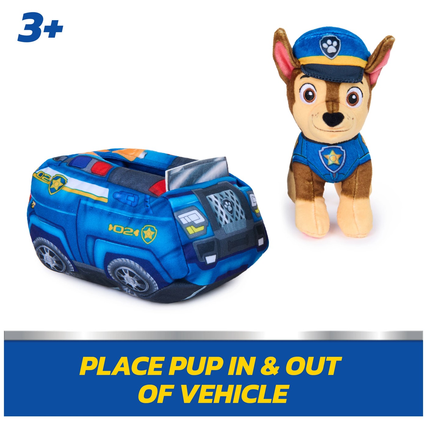 Paw Patrol 2-in-1 Rescue Plush Chase Set 5 of 5