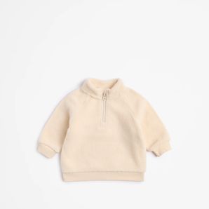 Baby Sherpa Fleece Qtr Zip Jumper Target Australia