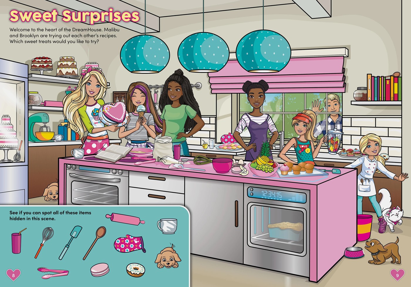 Where's Barbie?: A Search-and-Find Activity Book 2 of 3